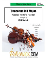 Chaconne in F Major P.O.D. cover